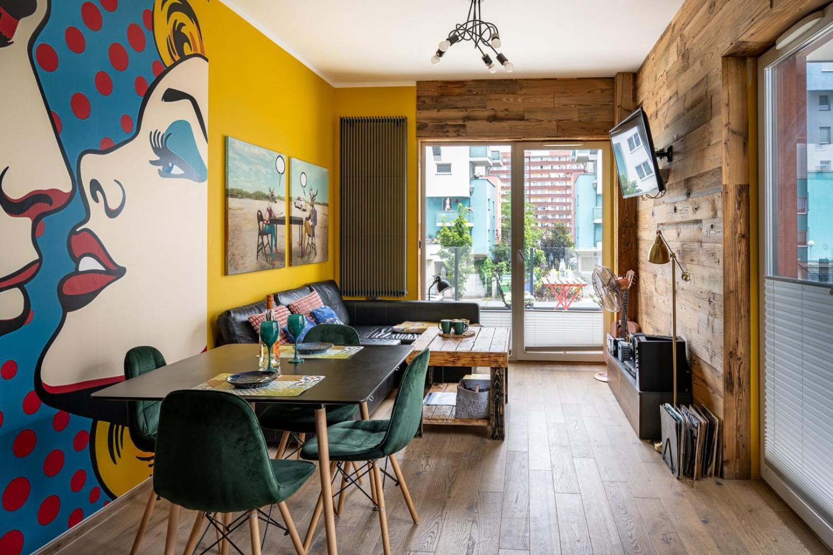 The Pop Art Apartment Katowice Ngoại thất bức ảnh
